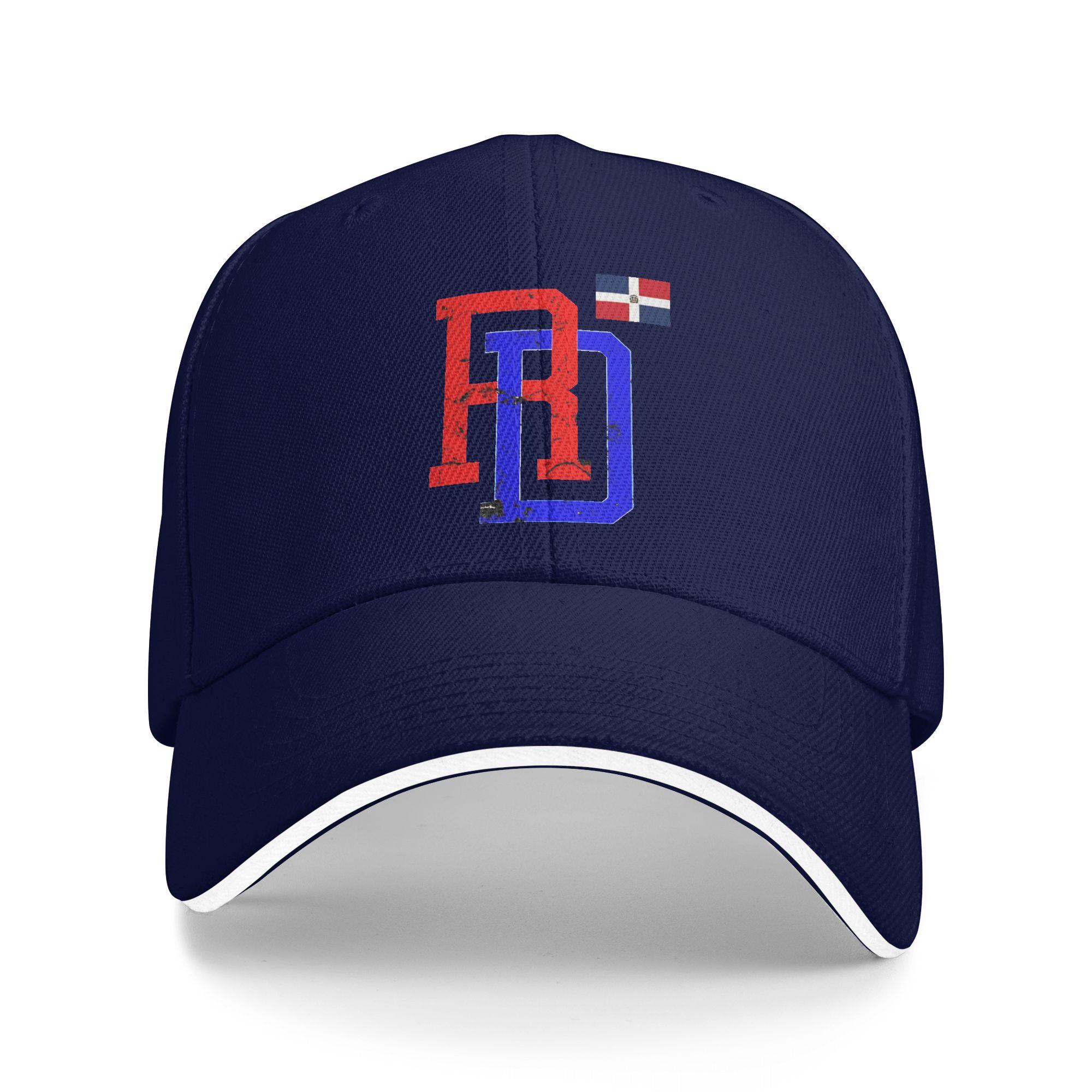 

Dominican Republic Flag Art Baseball Cap UnisexTeens Design Trucker Hat Summer Vintage Hiking Fishing Sunscreen Baseball Caps One Size