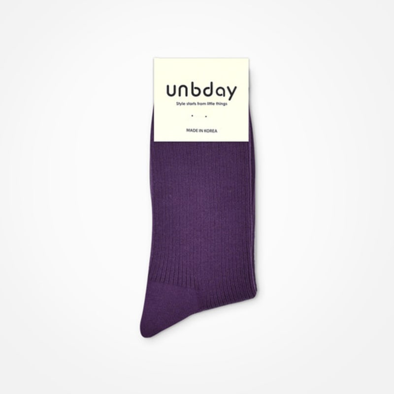 

UNBDAY Women s 2-1 Gold Color Socks - Purple Purple