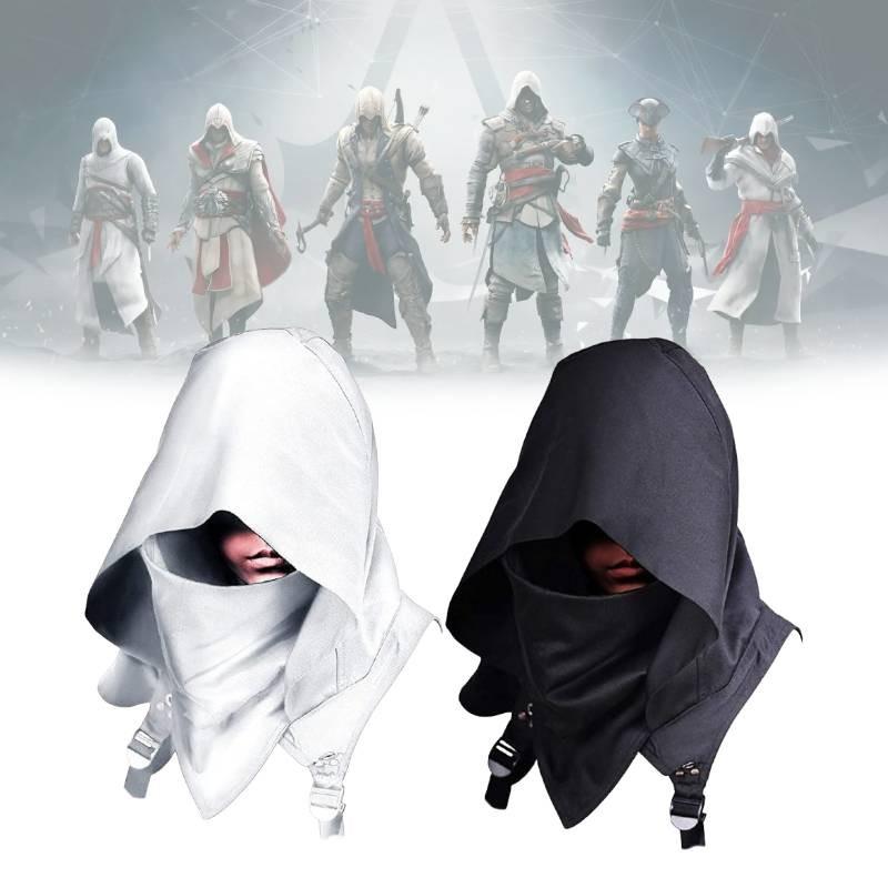 Assassins Creed Costume Hoodie With Polyester Fabric For Halloween Cosplay And Medieval Role Play