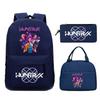 Kpop Demonunters Peripheral Children'S Backpack Elementary And Secondary School Bag Three-Piece Set