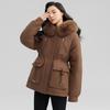 Pie overcome women's new winter down cotton-padded jacket, small short down cotton-padded jacket, waist thick cotton-padded jacket