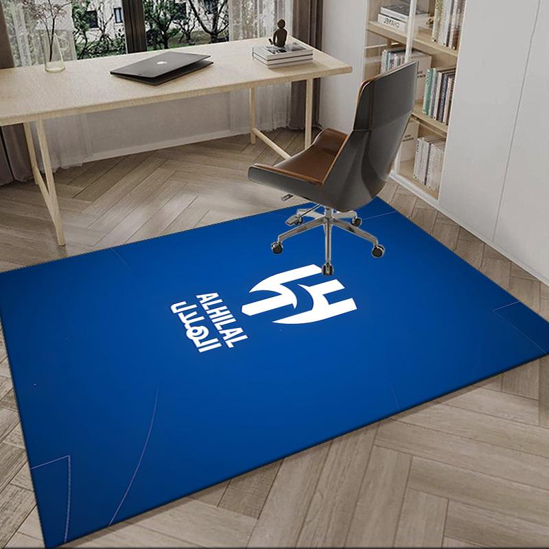 Al Hilal Crest Carpet, Kitchen Rugs, Yoga Mat, Non-Slip Mats, Rug for Bathroom, Living Room bedroom, Camping Rugs Christmas Gift