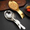 Stainless Steel Spoon Rest Ladle Holder For Kitchen Cooking Utensils Spatula Rack Corrosions Resistant Dishwasher Safe