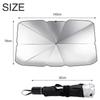 Car Sunshade Windshield Umbrella Foldable Car Windscreen Sunshade Sun Visor Front Window Sun Shade Cover(79 * 145cm)
