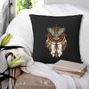 Native Mandala Owl American  Square Pillowcase Cushion Cover Pillow Case Throw Pillow Cover for Home Sofa Living Room