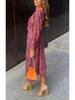 Autumn  Print Women's Dress