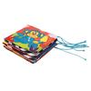 Learn Picture Animal Book Gallery Hračka Soft Zoo Postýlka Baby Cloth Book Intelligence 1 ks
