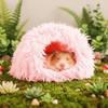 Soft Rabbit Sleeping Nest Comfortable Mouse Bed House Hamster Cave Hamster Cage  Autumn Winter