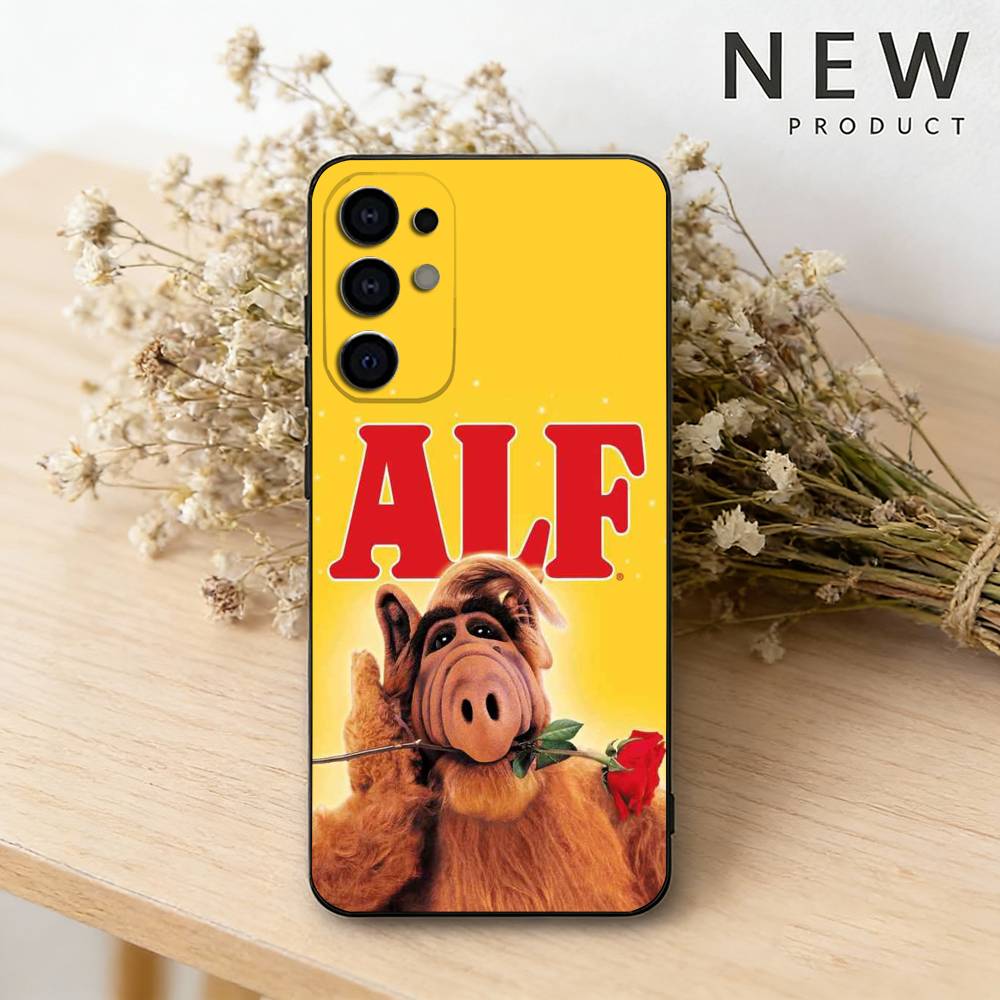 TV A-ALF  Phone Case For Samsung S26,25,24,23,22,21,20,30,Ultra,Plus,Fe,Lite Black Shell