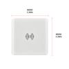 Sound/light Sensor Light Switch Concealed Sound Activated Switch Corridor Induction Led Light Switch 45s Auto On/Off