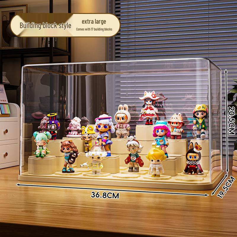 Clear Acrylic Action Figure Display Box & Blind Box Stand