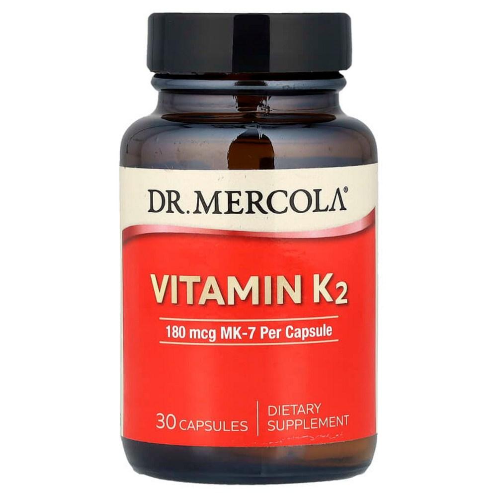 Vitamin Dr. Mercola Vitamin K2 180mcg Capsules 30 Tablets 1 pcs
