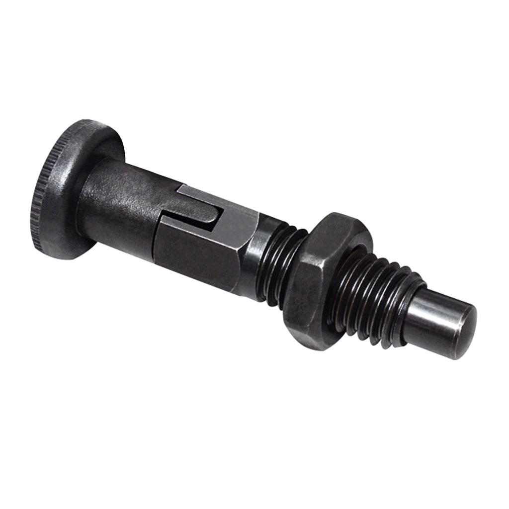 Self-Locking Knob Plunger Fine Thread Screw Indexing Plungers Carbon Steel Knob Plunger for Precise Positioning Durable