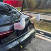 Elektrický plyšový ocas Dálkové a hlasové ovládání Třírežimové mávání Ocas auta Umělá kožešina Odnímatelná přezka Ocas auta Kostým Cosplay Příslušenství