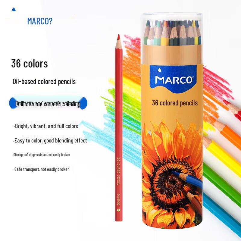MARCO Erasable Colored Pencils