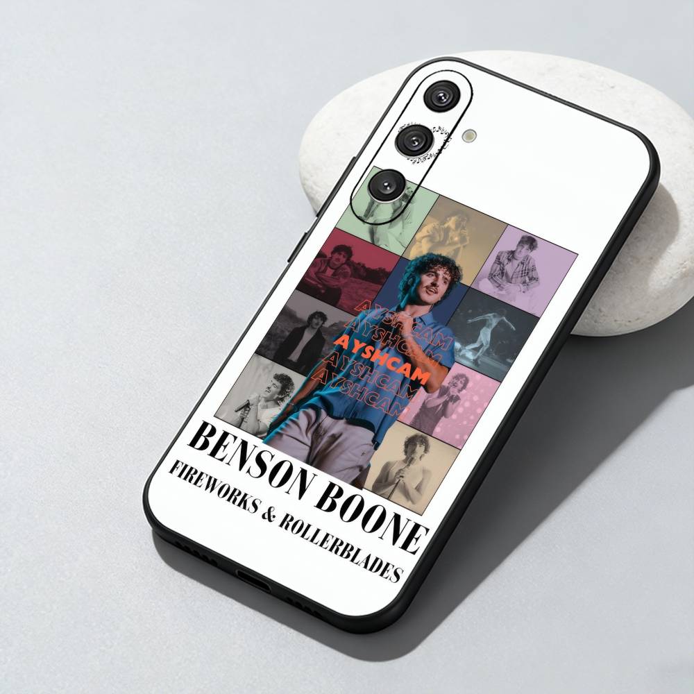 Fan Art B-Boone-e Bear BensonS Phone Case For Samsung Galaxy A73,A72,A71,A70,A52,A51 Others Soft Black Cover