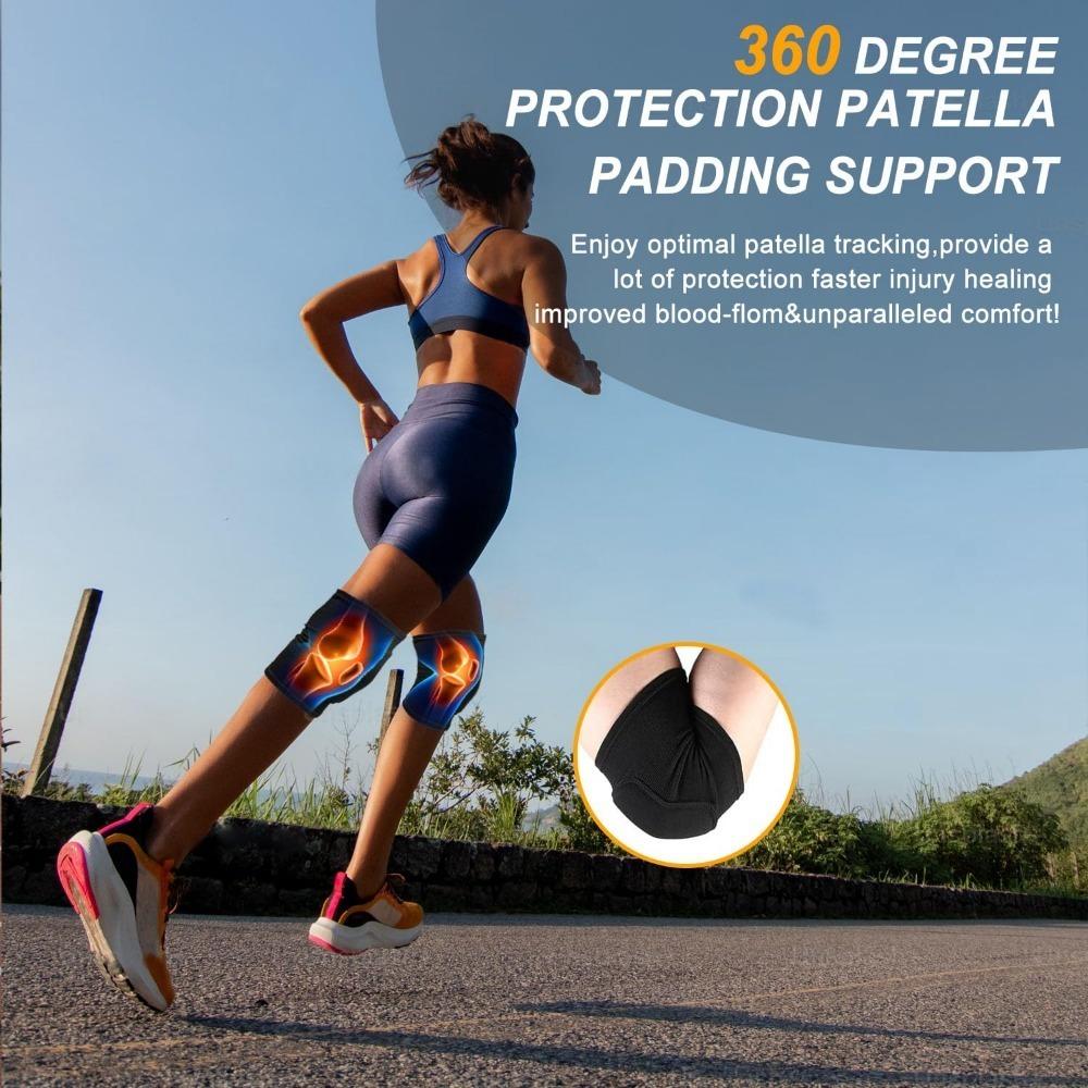 Volleyball Knee Pads Dancers Soft Breathable Knee Pads Knees Protective Brace Volleyball Football Dance Yoga Tennis Running Cycling Climbing