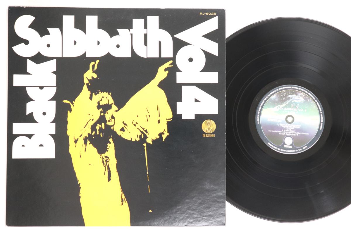 

LP Пластинка BLACK SABBATH - Black Sabbath Vol 4 RJ6025 VERTIGO 1975 Япония Металл Б/У