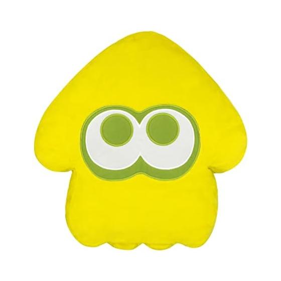 San-Ei Boeki Splatoon 3 ALL STAR COLLECTION Cushion Squid (Yellow) W33xD11xH34cm Polyester