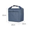 Square Insulated Lunch Bag Thermal with Front Pocket