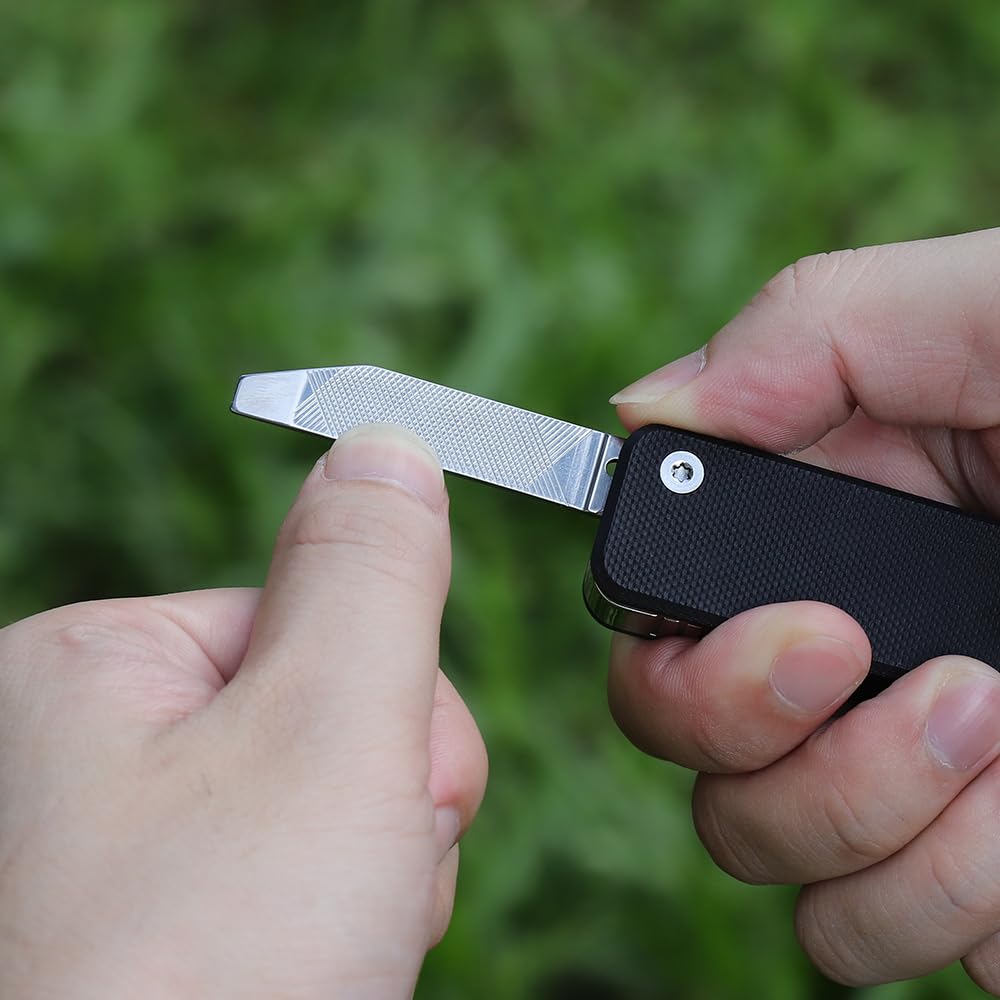 ROXON S503G Flex Companion Tool Modular design and customizable pocket tool with 8 essential tools for a wide range of including bit tapered