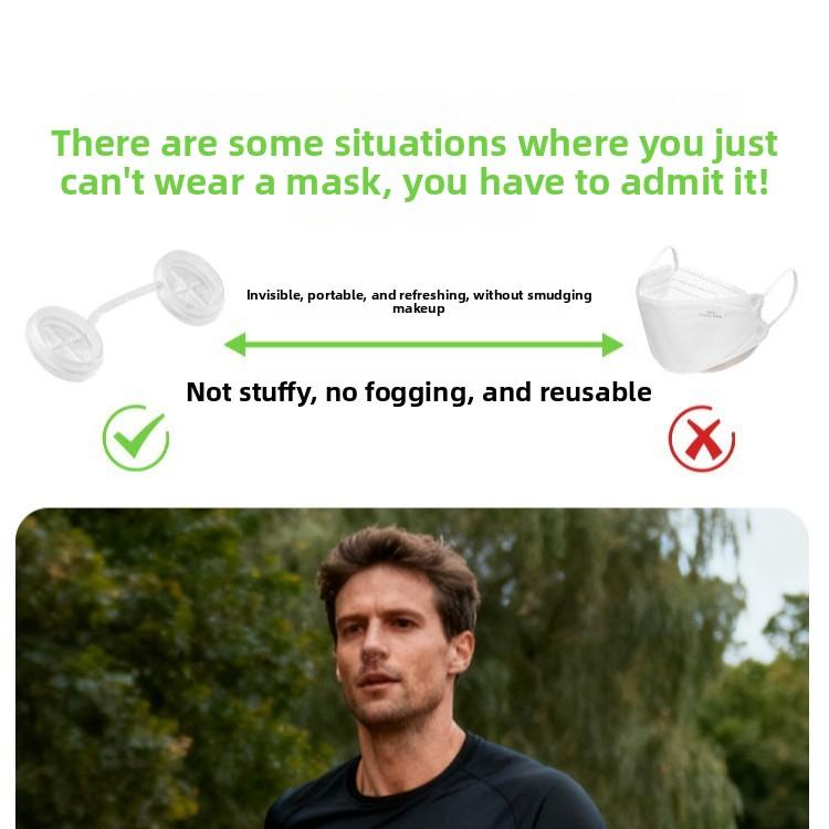 Disposable Invisible Nose Mask Filter Nasal Dilator Dust-Proof Anti-Dust Powder Haze Industrial Nose Plug S M L XL 10-Pack