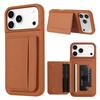 Lychee Grain Magnetic Leather Wallet Cards Solt Phone Case for iPhone 17 Pro Max 16 Plus 15 14 13 12 11 Kickstand Pocket Cover