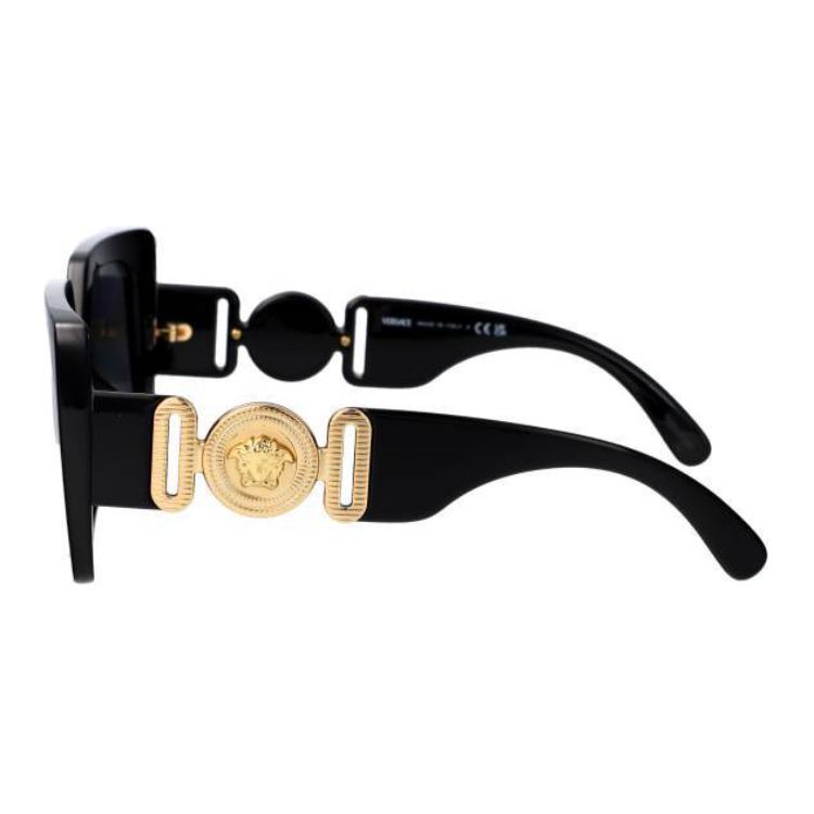 Versace Square Sunglasses Women Sunglasses Black 0VE4478U-GB1/87