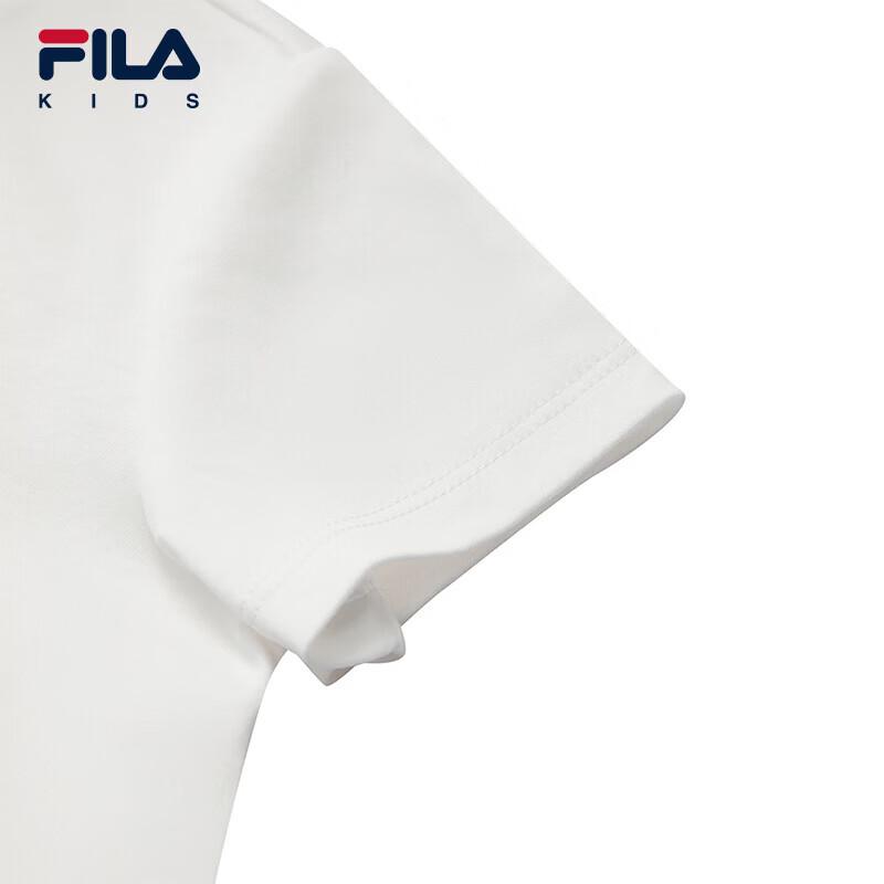 FILA Girls' Short Sleeve Cotton T-Shirt