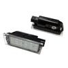Car Flashing Car LED License Plate Light For Renault Clio Laguna 2 Megane 3 Twingo Master Vel Satis Opel Movano Number Lamps