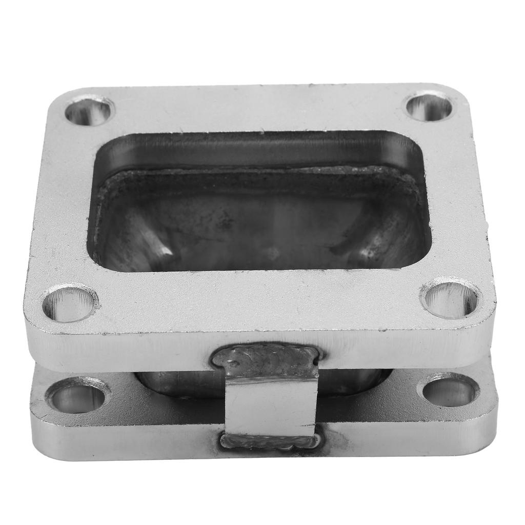 15 Degree Turbo Exhaust Manifold Flange Adapter for T3 to T4 Stainless Steel Accessory