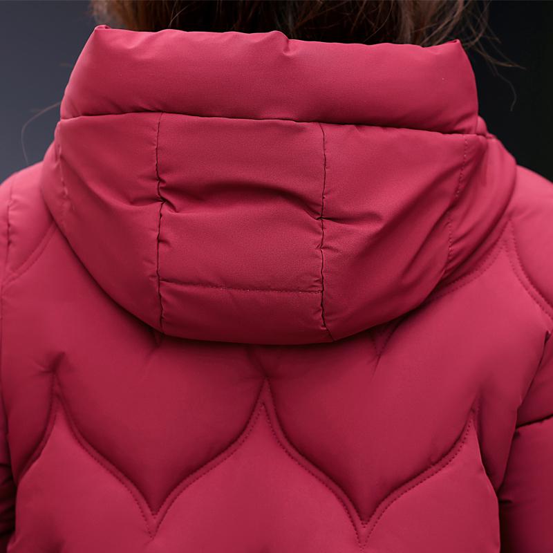 Fashion Winter Women's Jackets Hooded Loose Thick Warm Parkas Woman Coat