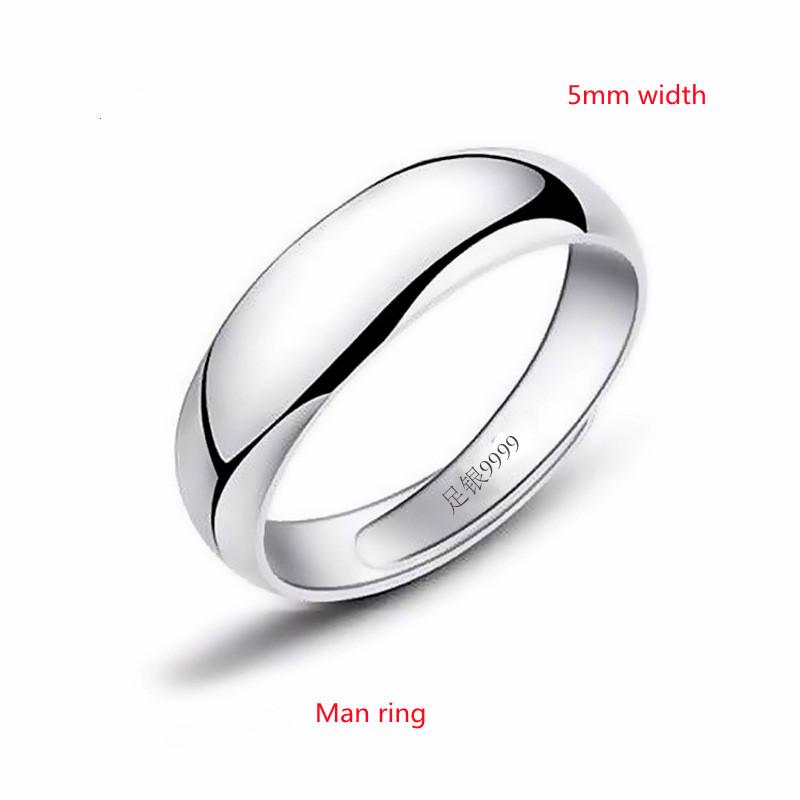 

Buyee 925 Sterling Silver Couples Ring Elegant Can Engrave Name & Date Open Ring for Women Men Classic Fine Jewelry Circle resizable