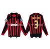 AC Milan retro jersey 0607 season Kaka Maldini Ronaldini Ronaldinho Pirlo collector's edition football jersey