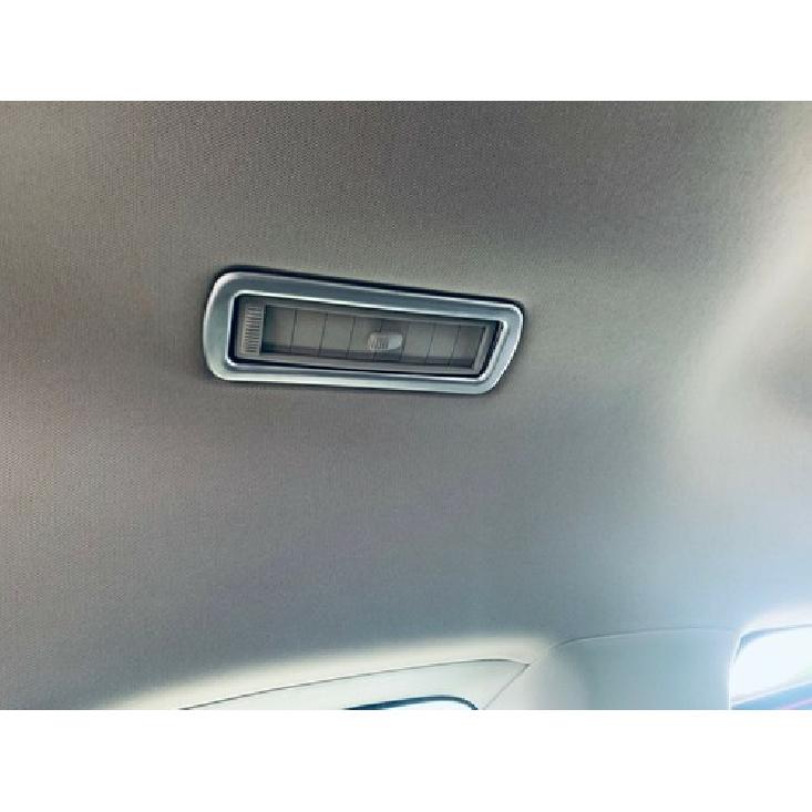 Silver Matte Rear Upper Air Outlet Vent Cover Trim For -23 Toyota Highlander