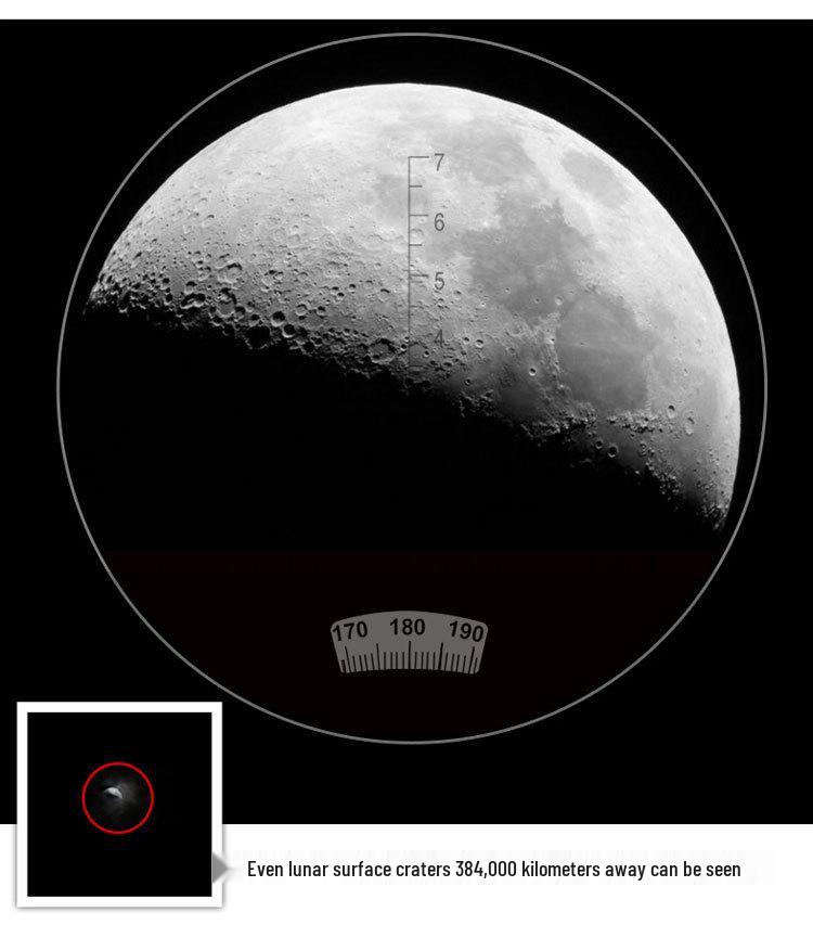Hochleistungs-10x50-HD-Wasserdichtes-Nachtsichtfernglas mit Kompass und Entfernungsmesser für den Außenbereich