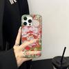 Cartoon Girl S-Strawberry S-Shortcake Corrugated Stripe Phone Case For IPhone 17 16 15 14 13 12 11 Pro Max Plus Pro Shockproof
