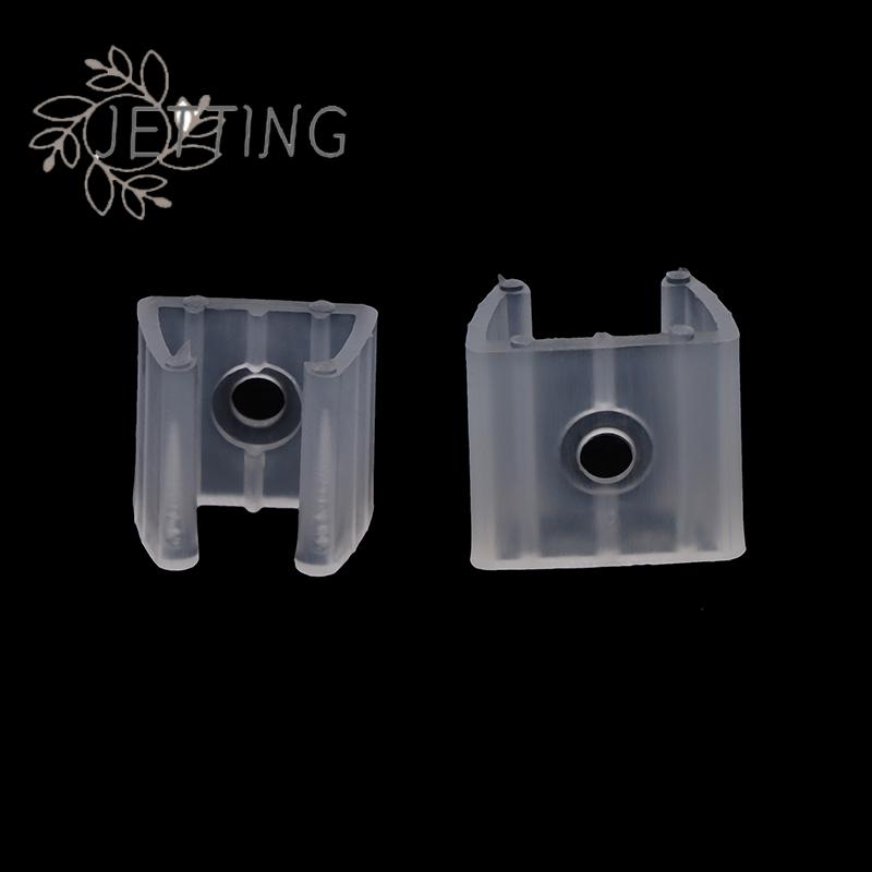 Hot 20PC LED Strip Fix Clips Connector For Fixing 2835 Neon Light 220V COB Plastic Buckle Flexible Accessories 10/12/14/17/20mm