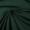 Bottle green linen fabric