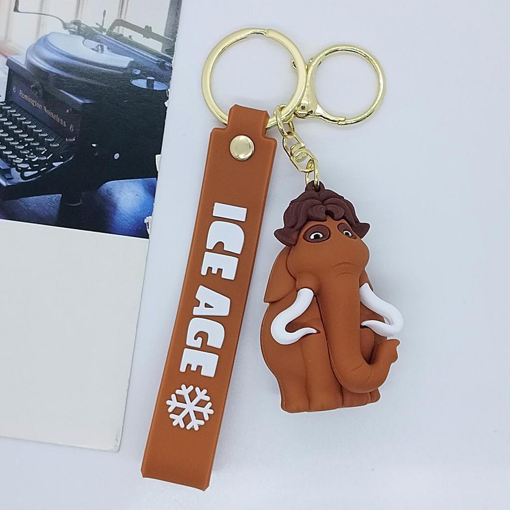 Creative Ice Age Cartoon Keychain Pendant Charm