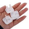 50pcs Safety Lock Child Switch Socket Protector Safety Power Socket Cover  Home Electrical Safety