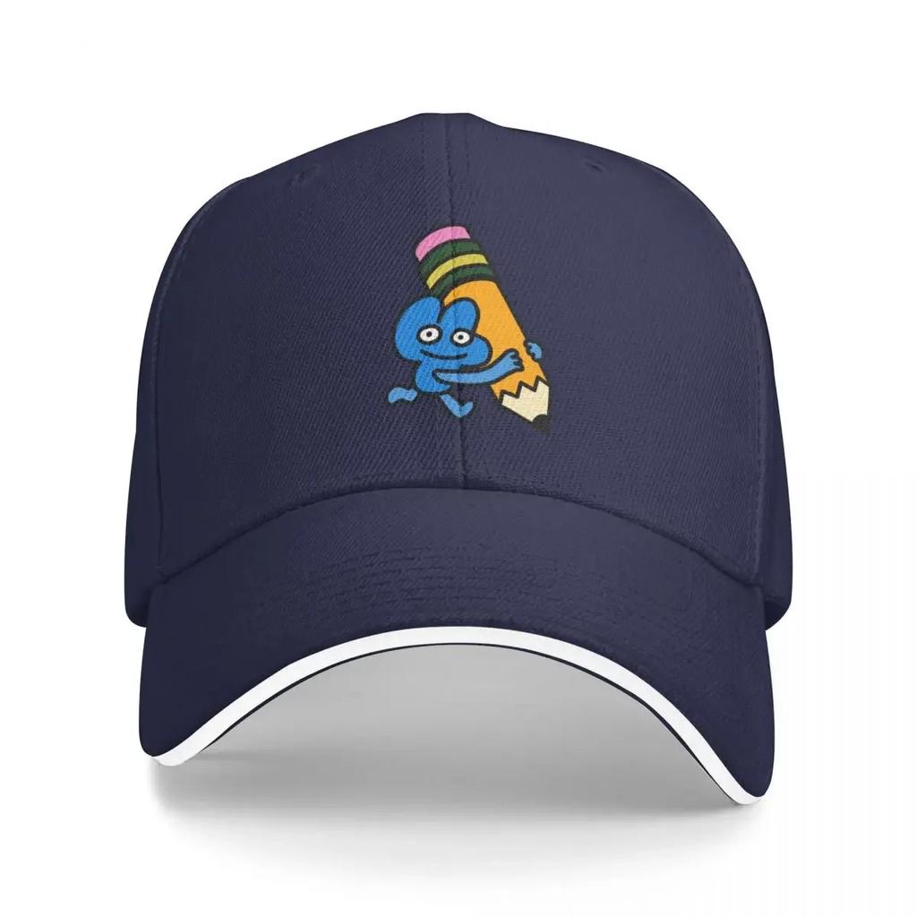Four holding pencil BFDI Baseball Cap Hip Hop Sun Hat For Children Winter hat Sun Hats For Women Unisexs
