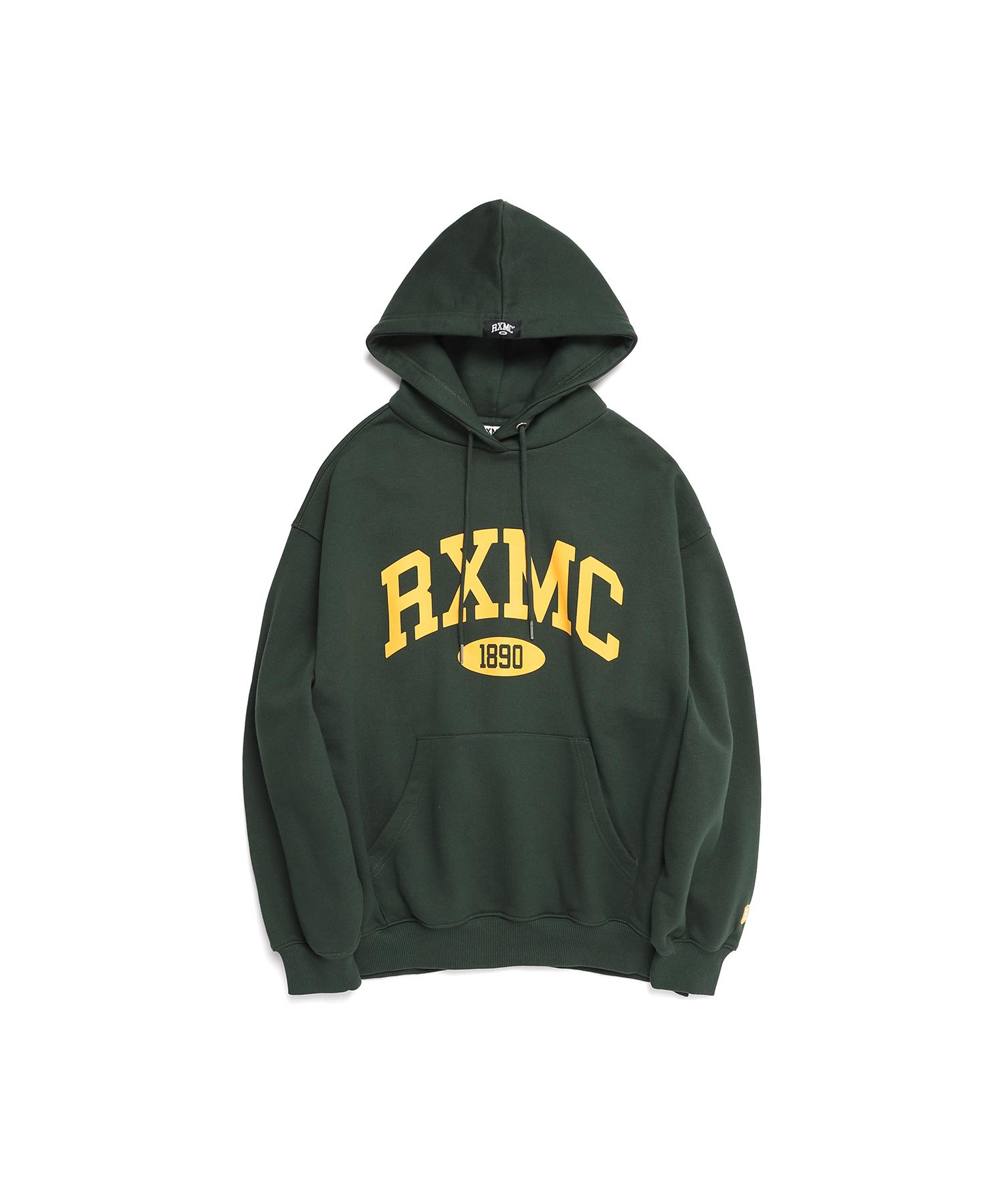 Rlxmc Rxmc Arch Logo Hood Green M