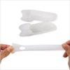 2 Pcs= 1 Pair Little Toe Varus Separator Bunion Overlapping Corrector Silicone Pad Thumb Valgus Straighten Orthosis