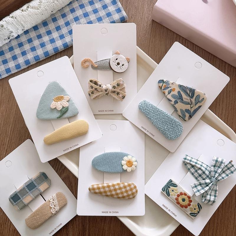 Women Hair Pin Barrette Hair Clip 2000s Trend Side Clip Fashionable Elegant Sweet Artistic Photo Props
