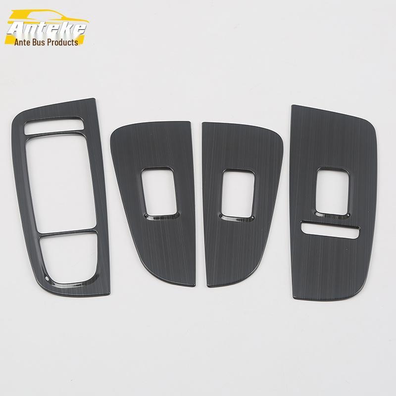 Fits 18 Models: Tang Glass Lift Decorative Panel & Car Window Armrest Switch Frame Accessories