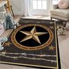 1PC Vintage Pentagram Carpet Suitable for Bedroom, Living Room, Children's Room, Dance Studio, Comfortable & Durable Yoga Mat
