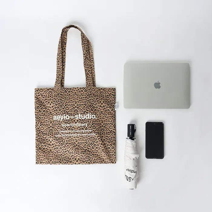 (Lanzamiento de Nuevo Color) [aeyio] NUEVA BOLSA ECOLÓGICA DE LEOPARDO (3 colores) ATO5001