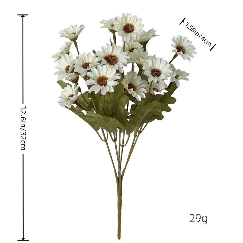 Autumn Color Daisy Bouquet - Small Wild Chrysanthemums for Home Decoration