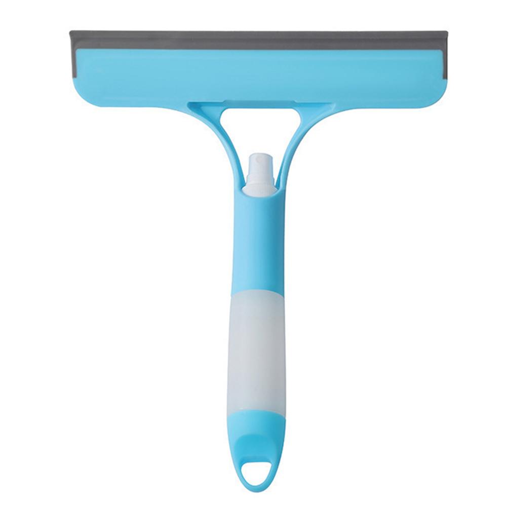 

3-In-1 Car Glass Cleaning Wiper with Spray Bottle -Car Door,Window,and Windshield Cleaner Squeegee for Car and Home Washing Tool синий